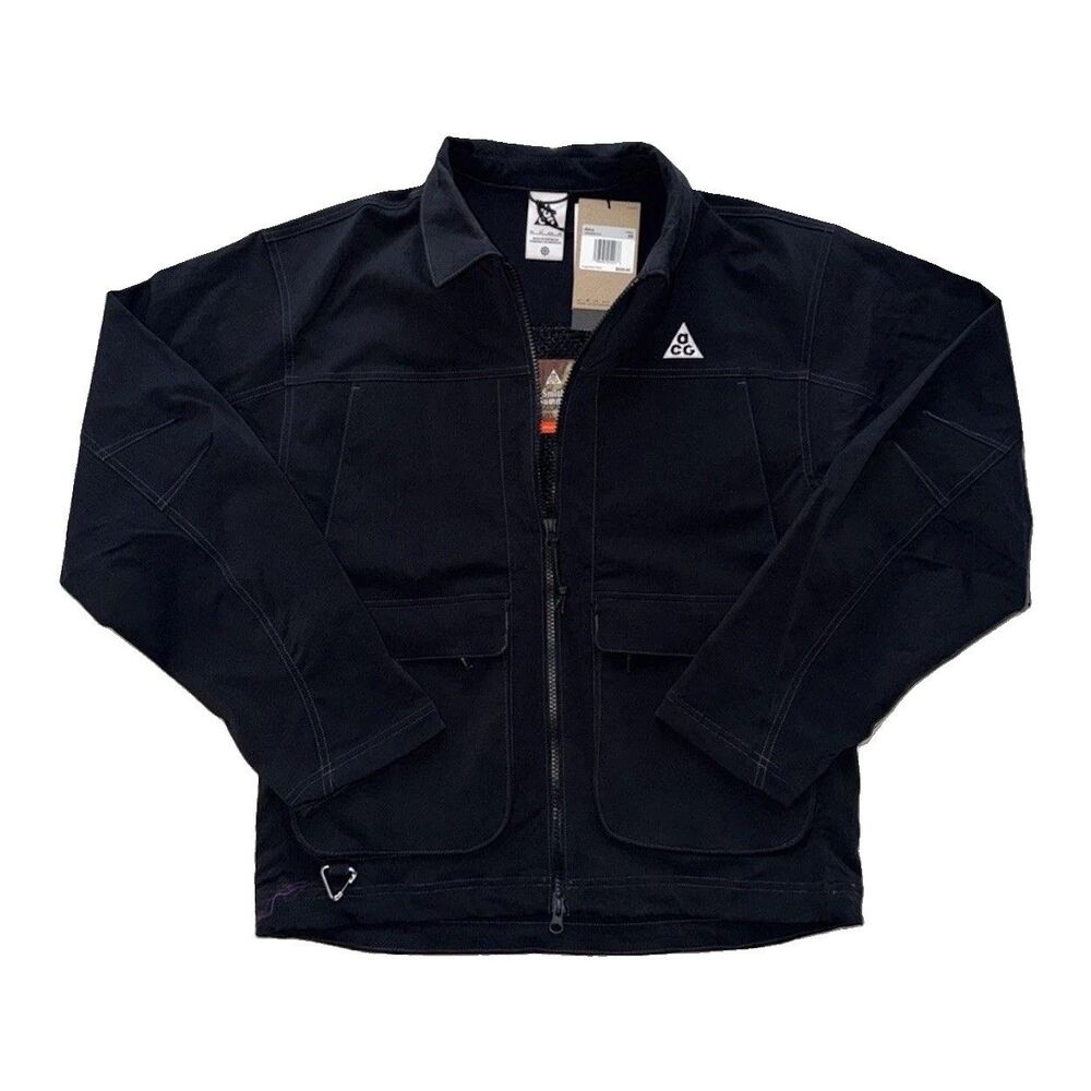 Nike ACG Smith Summit UV Jacket Black HV0598 010 Men's XS NWT ($225)
